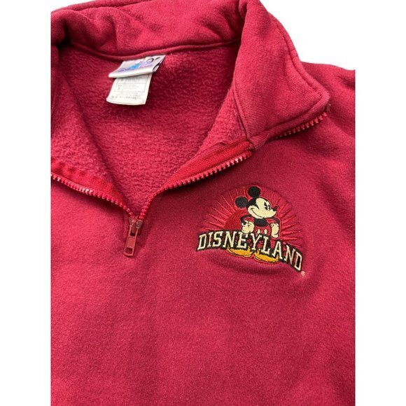 DISNEYLAND RED SWEATSHIRT SIZE S | G1‎ - Picture 2 of 6